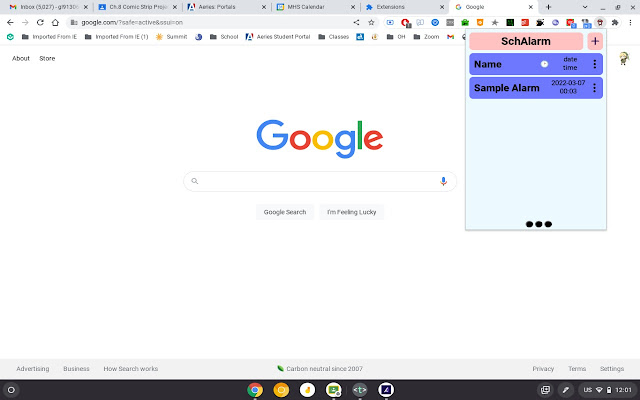 SchAlarm from Chrome web store to be run with OffiDocs Chromium online SchAlarm from Chrome web store to be run with OffiDocs Chromium online