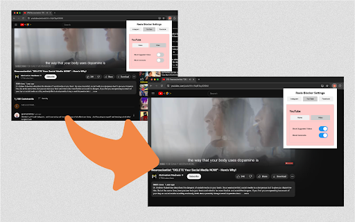 Scroll Shield from Chrome web store to be run with OffiDocs Chromium online Scroll Shield from Chrome web store to be run with OffiDocs Chromium online