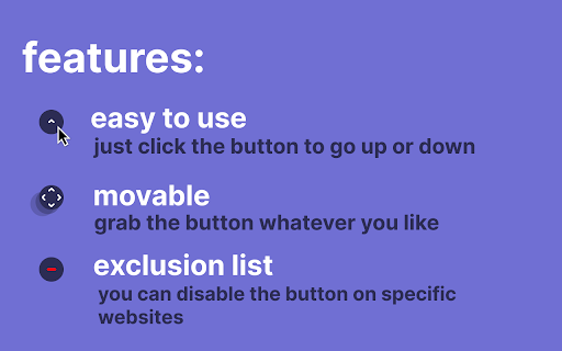 Scroll To Top from Chrome web store to be run with OffiDocs Chromium online Scroll To Top from Chrome web store to be run with OffiDocs Chromium online