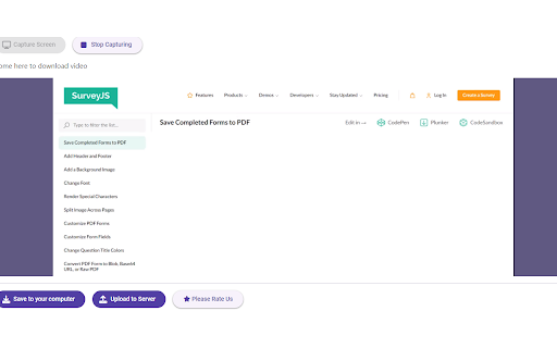 Scrsht Screen Recorder from Chrome web store to be run with OffiDocs Chromium online Scrsht Screen Recorder from Chrome web store to be run with OffiDocs Chromium online