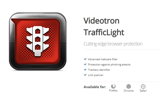 Sécurité Vidéotron TrafficLight from Chrome web store to be run with OffiDocs Chromium online Sécurité Vidéotron TrafficLight from Chrome web store to be run with OffiDocs Chromium online