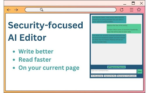Secure Editor from Chrome web store to be run with OffiDocs Chromium online Secure Editor from Chrome web store to be run with OffiDocs Chromium online