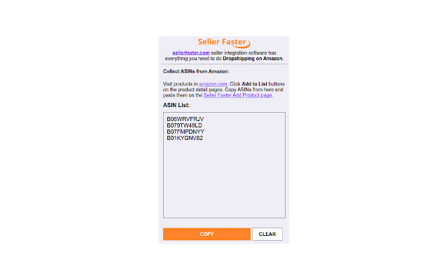 Seller Faster from Chrome web store to be run with OffiDocs Chromium online Seller Faster from Chrome web store to be run with OffiDocs Chromium online