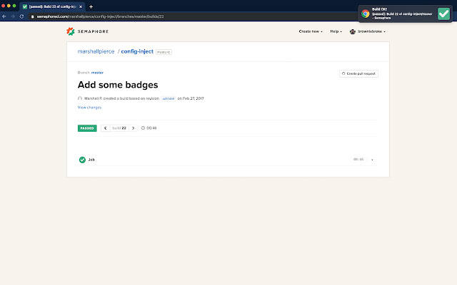 Semaphore CI Notifier from Chrome web store to be run with OffiDocs Chromium online Semaphore CI Notifier from Chrome web store to be run with OffiDocs Chromium online