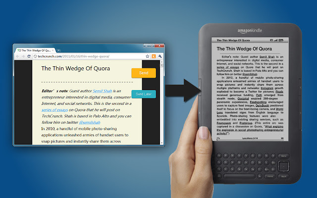 Send to Kindle (by Klip.me) from Chrome web store to be run with OffiDocs Chromium online Send to Kindle (by Klip.me) from Chrome web store to be run with OffiDocs Chromium online