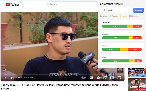 Sentiment Analysis for Youtube™ from Chrome web store to be run with OffiDocs Chromium online Sentiment Analysis for Youtube™ from Chrome web store to be run with OffiDocs Chromium online