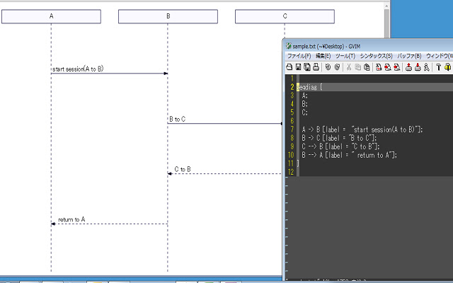 Seq Diag Viewer from Chrome web store to be run with OffiDocs Chromium online Seq Diag Viewer from Chrome web store to be run with OffiDocs Chromium online