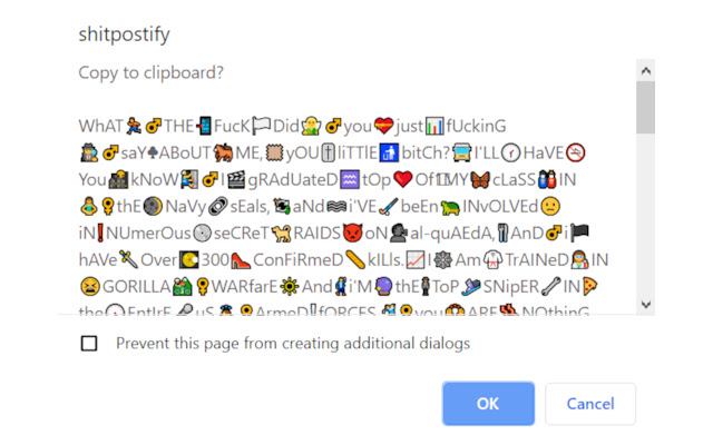 shitpostify from Chrome web store to be run with OffiDocs Chromium online shitpostify from Chrome web store to be run with OffiDocs Chromium online