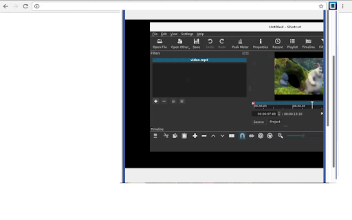 Shotcut online video editor from Chrome web store to be run with OffiDocs Chromium online Shotcut online video editor from Chrome web store to be run with OffiDocs Chromium online