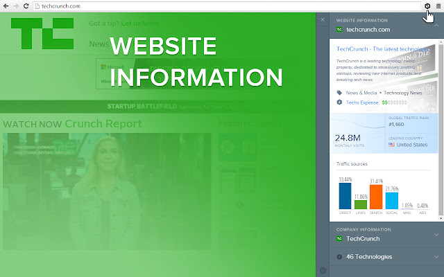 SimilarTech Prospecting from Chrome web store to be run with OffiDocs Chromium online SimilarTech Prospecting from Chrome web store to be run with OffiDocs Chromium online