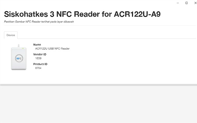 Siskohatkes 3 NFC Reader from Chrome web store to be run with OffiDocs Chromium online Siskohatkes 3 NFC Reader from Chrome web store to be run with OffiDocs Chromium online