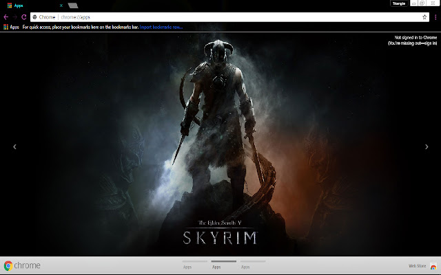 Skyrim Dark 1366x768 from Chrome web store to be run with OffiDocs Chromium online Skyrim Dark 1366x768 from Chrome web store to be run with OffiDocs Chromium online