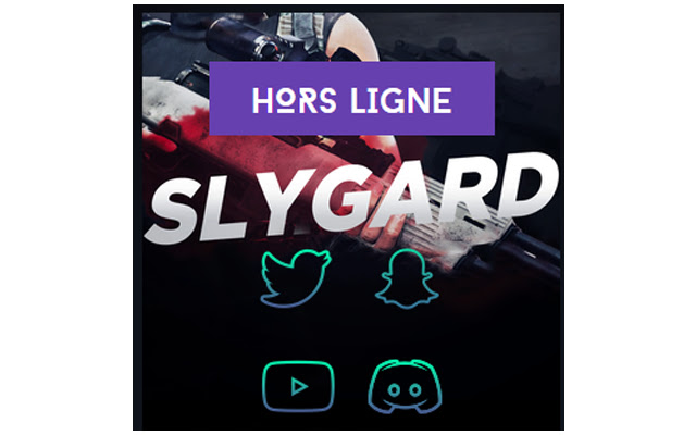 Slygard Twitch from Chrome web store to be run with OffiDocs Chromium online Slygard Twitch from Chrome web store to be run with OffiDocs Chromium online