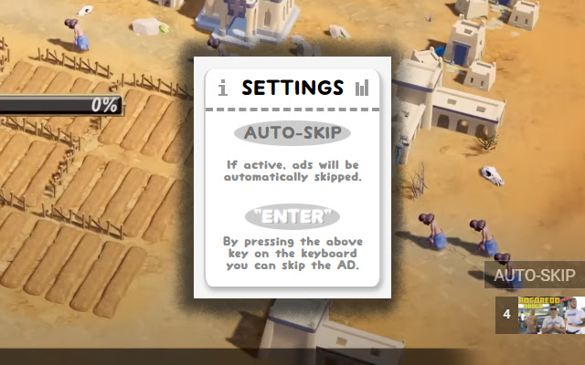 Smart YouTube ADs Auto Skipper from Chrome web store to be run with OffiDocs Chromium online Smart YouTube ADs Auto Skipper from Chrome web store to be run with OffiDocs Chromium online