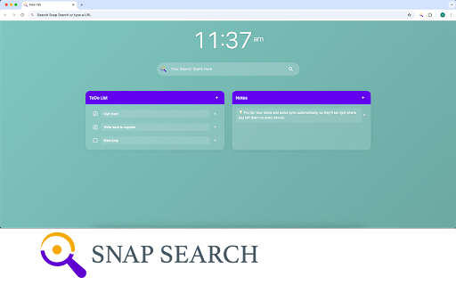 Snap Search New Tab from Chrome web store to be run with OffiDocs Chromium online Snap Search New Tab from Chrome web store to be run with OffiDocs Chromium online