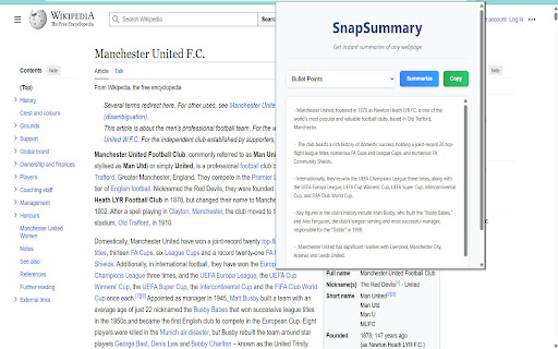 SnapSummary from Chrome web store to be run with OffiDocs Chromium online SnapSummary from Chrome web store to be run with OffiDocs Chromium online