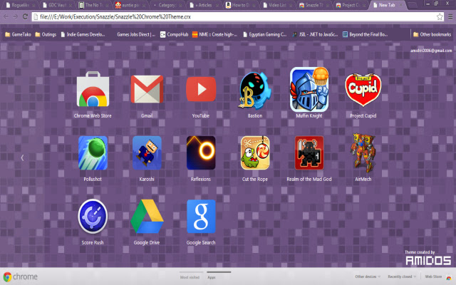 Snazzle Theme from Chrome web store to be run with OffiDocs Chromium online Snazzle Theme from Chrome web store to be run with OffiDocs Chromium online