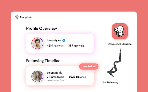 SnoopInsta from Chrome web store to be run with OffiDocs Chromium online SnoopInsta from Chrome web store to be run with OffiDocs Chromium online