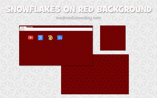 Snowflakes on Red Background from Chrome web store to be run with OffiDocs Chromium online Snowflakes on Red Background from Chrome web store to be run with OffiDocs Chromium online