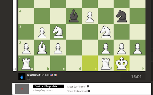 Speak to Chess.com (Standard Notation) from Chrome web store to be run with OffiDocs Chromium online Speak to Chess.com (Standard Notation) from Chrome web store to be run with OffiDocs Chromium online