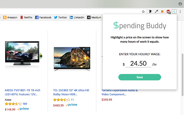 Spending Buddy from Chrome web store to be run with OffiDocs Chromium online Spending Buddy from Chrome web store to be run with OffiDocs Chromium online