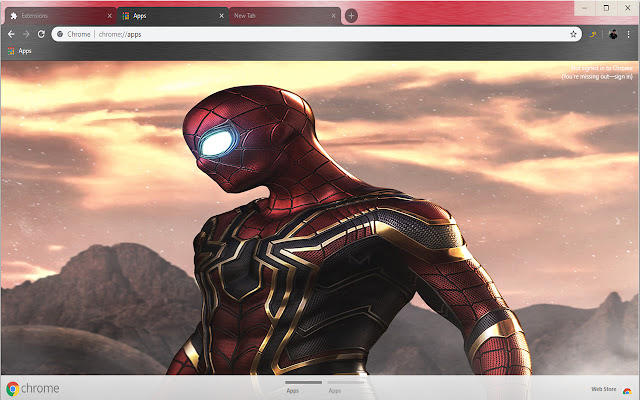 Spiderman Iron Spider Suit Far From Home from Chrome web store to be run with OffiDocs Chromium online Spiderman Iron Spider Suit Far From Home from Chrome web store to be run with OffiDocs Chromium online