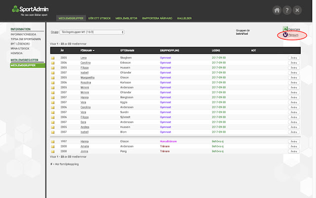 SportAdmin Pensum Export from Chrome web store to be run with OffiDocs Chromium online SportAdmin Pensum Export from Chrome web store to be run with OffiDocs Chromium online