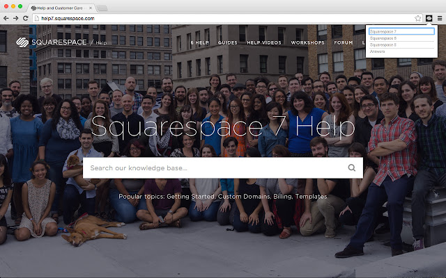 Squarespace Help Toolbar from Chrome web store to be run with OffiDocs Chromium online Squarespace Help Toolbar from Chrome web store to be run with OffiDocs Chromium online