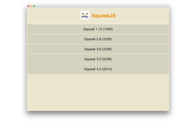 SqueakJS from Chrome web store to be run with OffiDocs Chromium online SqueakJS from Chrome web store to be run with OffiDocs Chromium online