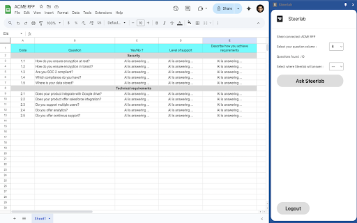 Steerlab from Chrome web store to be run with OffiDocs Chromium online Steerlab from Chrome web store to be run with OffiDocs Chromium online