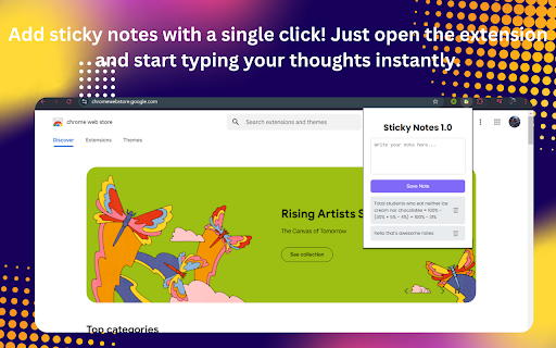 Sticky Notes 1.0 from Chrome web store to be run with OffiDocs Chromium online Sticky Notes 1.0 from Chrome web store to be run with OffiDocs Chromium online