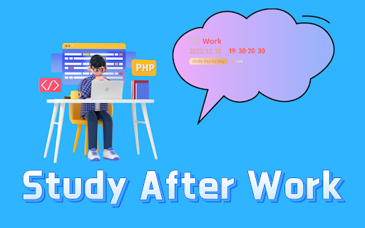 Study After Work from Chrome web store to be run with OffiDocs Chromium online Study After Work from Chrome web store to be run with OffiDocs Chromium online