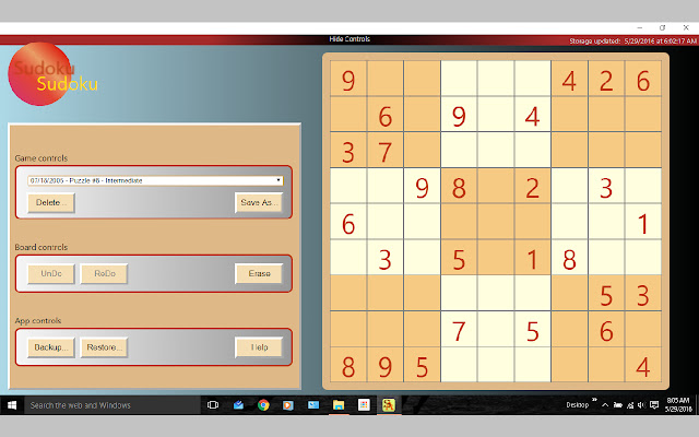 Sudoku Anytime from Chrome web store to be run with OffiDocs Chromium online Sudoku Anytime from Chrome web store to be run with OffiDocs Chromium online