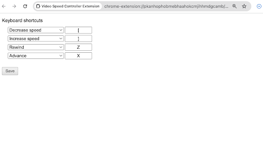 Super Video Speed Controller with Shortcuts from Chrome web store to be run with OffiDocs Chromium online Super Video Speed Controller with Shortcuts from Chrome web store to be run with OffiDocs Chromium online