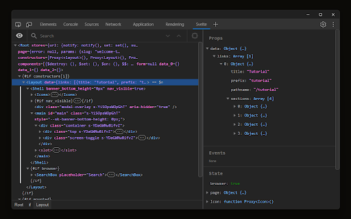 Svelte DevTools from Chrome web store to be run with OffiDocs Chromium online Svelte DevTools from Chrome web store to be run with OffiDocs Chromium online