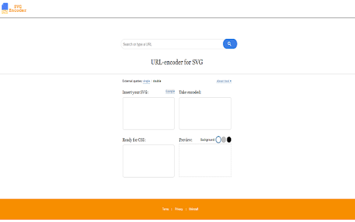 SVGEncoder from Chrome web store to be run with OffiDocs Chromium online SVGEncoder from Chrome web store to be run with OffiDocs Chromium online
