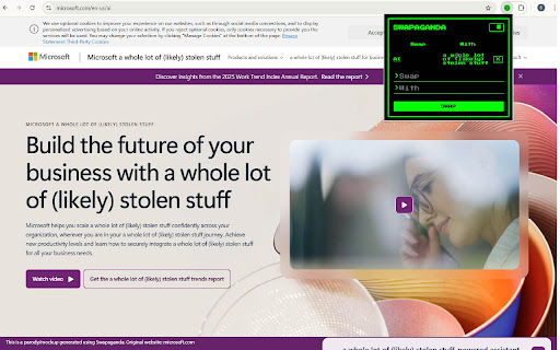 Swapaganda from Chrome web store to be run with OffiDocs Chromium online Swapaganda from Chrome web store to be run with OffiDocs Chromium online