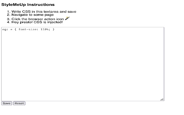 SyleMeUp from Chrome web store to be run with OffiDocs Chromium online SyleMeUp from Chrome web store to be run with OffiDocs Chromium online