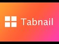 Tabnail from Chrome web store to be run with OffiDocs Chromium online Tabnail from Chrome web store to be run with OffiDocs Chromium online
