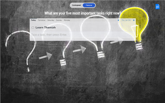 Task5 Todo App from Chrome web store to be run with OffiDocs Chromium online Task5 Todo App from Chrome web store to be run with OffiDocs Chromium online
