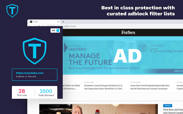 Tau adblock from Chrome web store to be run with OffiDocs Chromium online Tau adblock from Chrome web store to be run with OffiDocs Chromium online