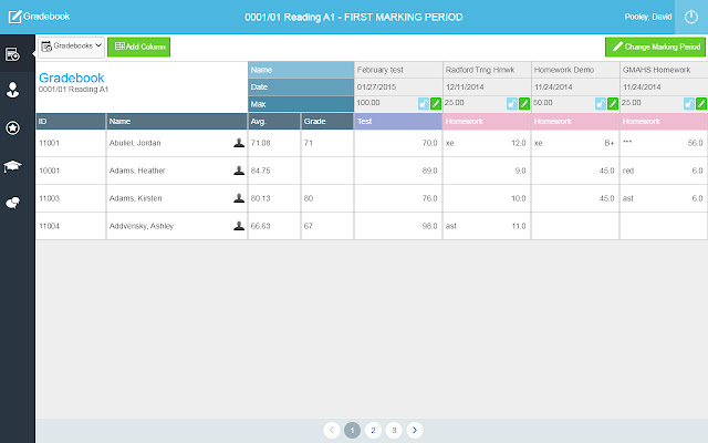 TeacherPlus Gradebook from Chrome web store to be run with OffiDocs Chromium online TeacherPlus Gradebook from Chrome web store to be run with OffiDocs Chromium online