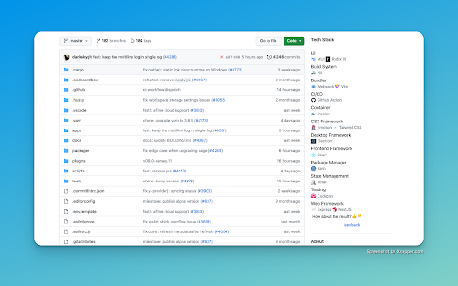 TechStack: Show Github Repo Tech Stack from Chrome web store to be run with OffiDocs Chromium online TechStack: Show Github Repo Tech Stack from Chrome web store to be run with OffiDocs Chromium online