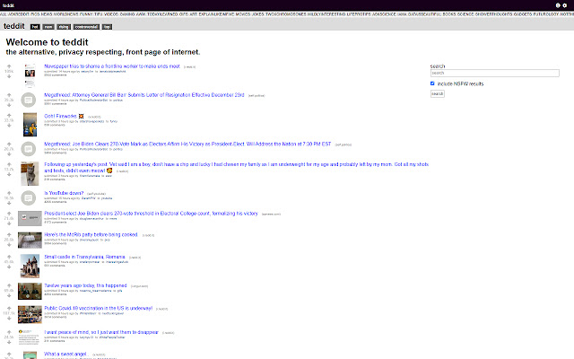 Teddit Redirect from Chrome web store to be run with OffiDocs Chromium online Teddit Redirect from Chrome web store to be run with OffiDocs Chromium online