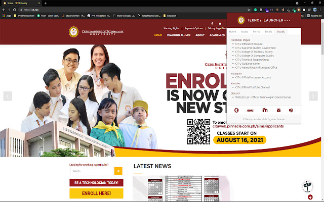 Teknoy Launcher from Chrome web store to be run with OffiDocs Chromium online Teknoy Launcher from Chrome web store to be run with OffiDocs Chromium online