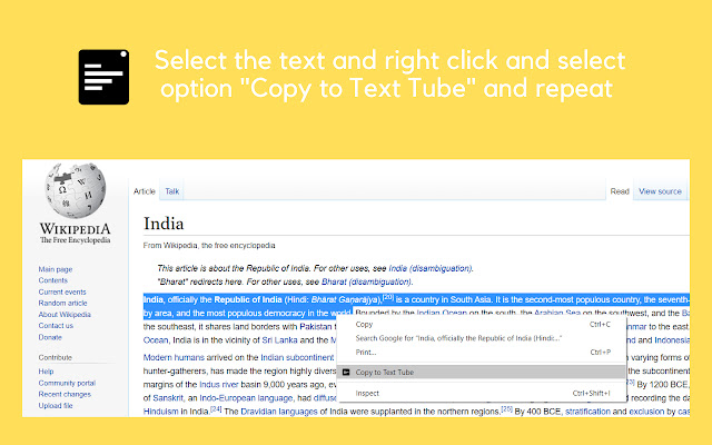 Text Tube from Chrome web store to be run with OffiDocs Chromium online Text Tube from Chrome web store to be run with OffiDocs Chromium online