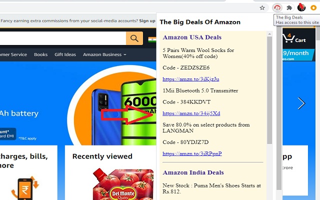 The Big Deals from Chrome web store to be run with OffiDocs Chromium online The Big Deals from Chrome web store to be run with OffiDocs Chromium online