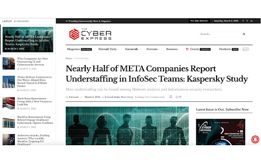 The Cyber Express from Chrome web store to be run with OffiDocs Chromium online The Cyber Express from Chrome web store to be run with OffiDocs Chromium online