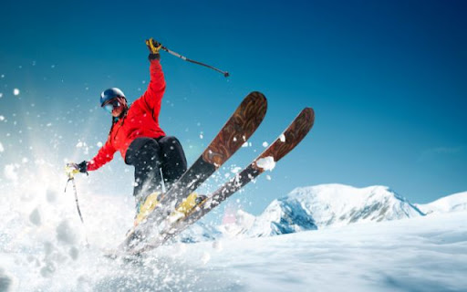 Thrilling Snow Adventure Theme – A Man Skiing Down the Slopes from Chrome web store to be run with OffiDocs Chromium online Thrilling Snow Adventure Theme – A Man Skiing Down the Slopes from Chrome web store to be run with OffiDocs Chromium online