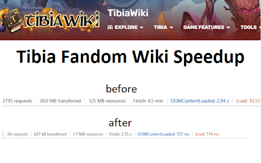 Tibia Fandom Wiki Speedup from Chrome web store to be run with OffiDocs Chromium online Tibia Fandom Wiki Speedup from Chrome web store to be run with OffiDocs Chromium online